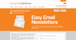 Desktop Screenshot of newsletters.computersolutions.cn